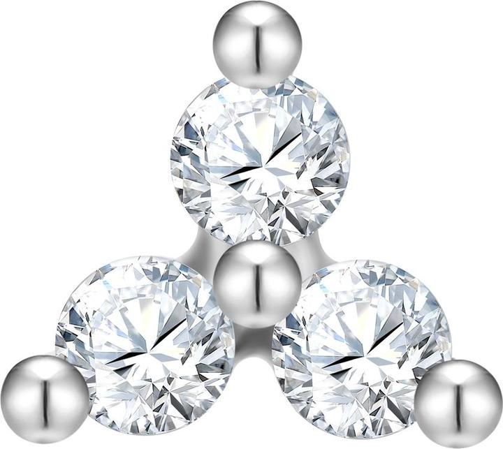 Produktbild Glanzstücke München Damen Ohrstecker Sterling Silber - 37372 (Sterling Silber)