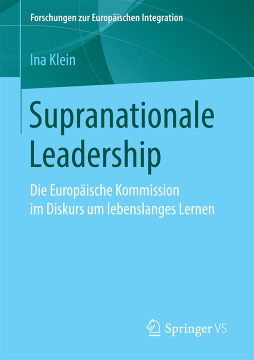 Produktbild Supranationale Leadership (Deutsch, Ina Klein, 2016)