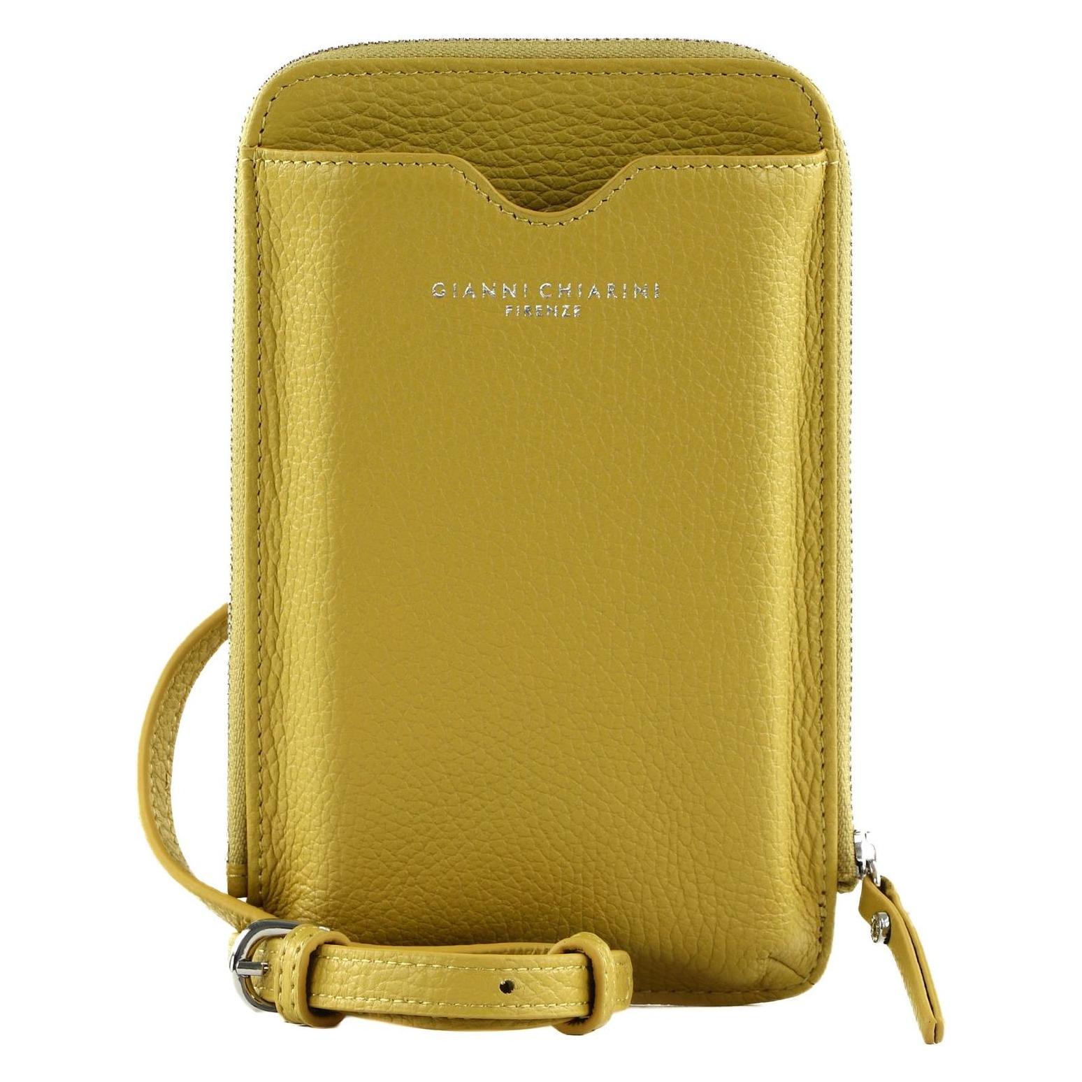 Gianni Chiarini, Damen, Handtasche, Dollaro Smartphone Case, Gelb
