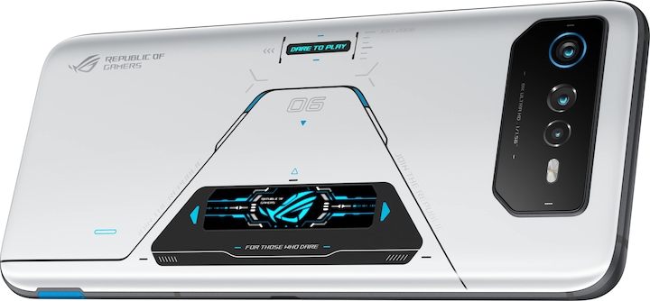 Image du produit ASUS ROG Phone 6 Pro (512 Go, Storm White, 6.78", Double SIM, 50 Mpx, 5G)