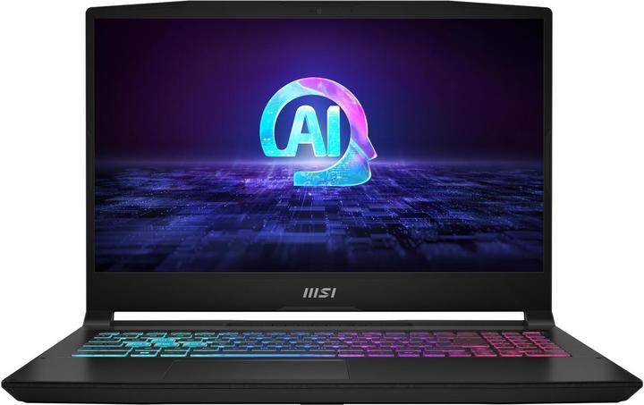 Actual product image MSI Katana A15 AI B8VG-459 R9 16 N bk W11H (15.60", AMD Ryzen 9 8945HS, 16 GB, 1000 GB, DE)