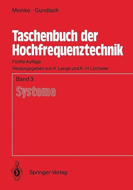 Produktbild Taschenbuch der Hochfrequenztechnik (Deutsch, 1992)