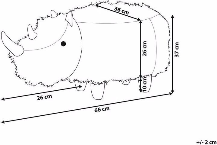 Produktbild Beliani Woolly