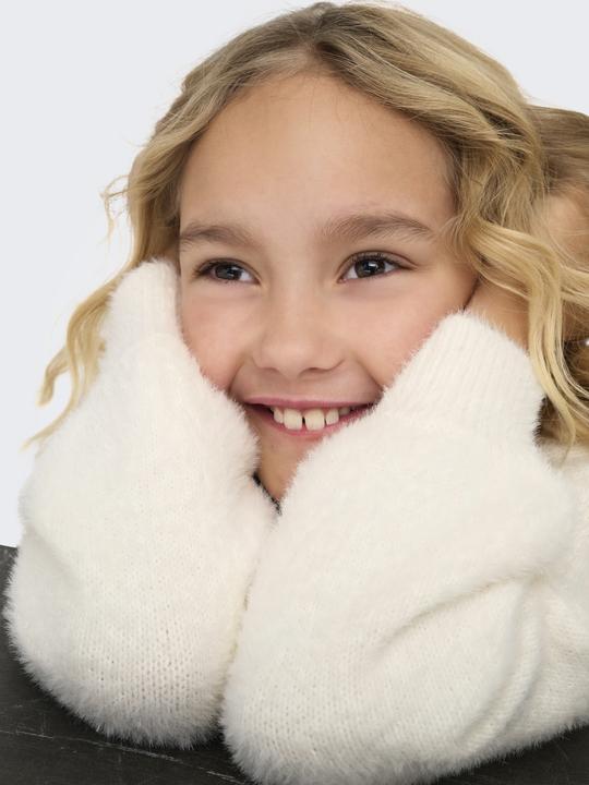 Produktbild Only Normal geschnitten Rundhals Lange Bündchen Tief angesetzte Schulter Pullover Strickpullover (146, 152)