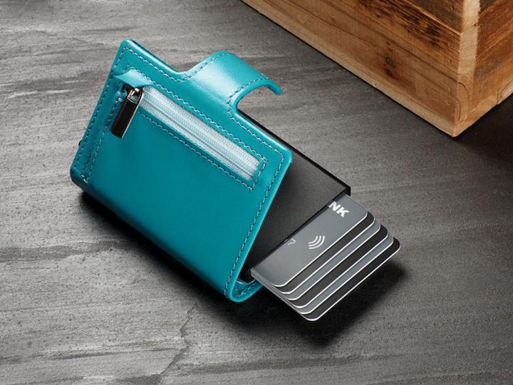 Actual product image Pularys Wallet SOHO ZIP credit card holder