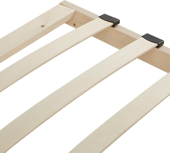 Actual product image Floki24 Slatted frame 90x200 cm solid pine wood 13 slats slatted frame base slatted frame