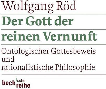 Produktbild Der Gott der reinen Vernunft (Deutsch, 2009)