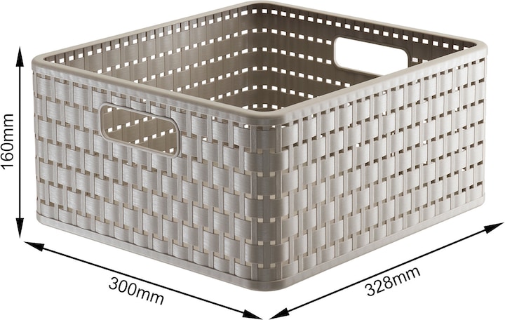Actual product image Rotho Country (1 x, 30 x 30 x 16 cm)