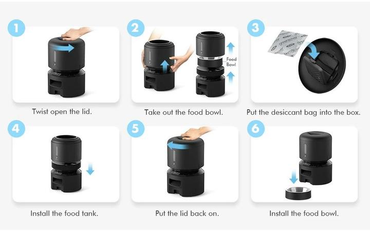 Image du produit Petlibro Distributeur automatique de nourriture Granary (3 l)