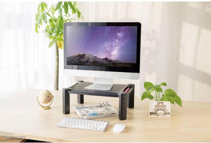 Produktbild Neomounts NSMONITOR20 Monitor Hoehenverstellung 16,8cm 6,61Zoll Farbe Schwarz (Tisch, 32", 10 kg)
