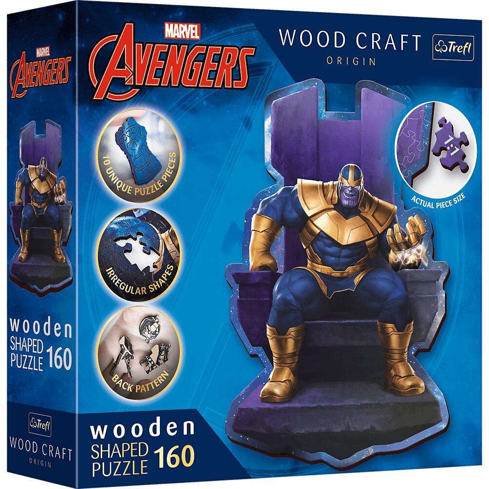 Trefl Holz Puzzle Sonderform 160 - Thanos (160 Teile)