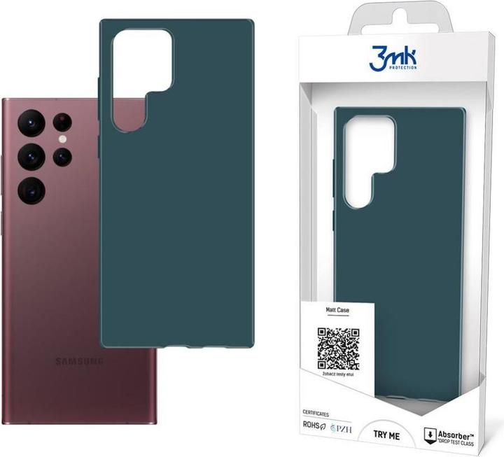 3MK Matt Case Sam S22 Ultra S908 lovag / lovag (Samsung Galaxy S22 Ultra)