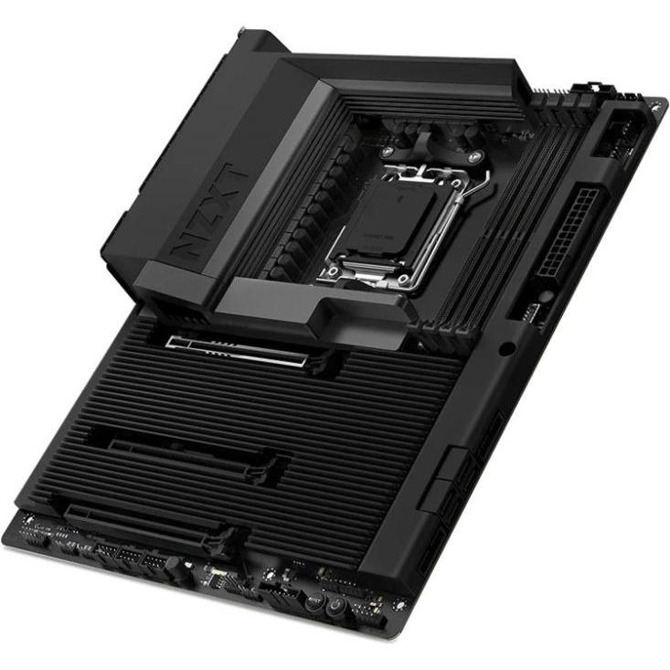 NZXT N7 B850 WiFi Black AM5 Cover N7-B85XT-B1 retail - AMD Sockel AM5 (Ryzen Zen4) (AM5, AMD B850, A