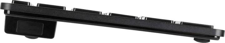 Actual product image Matias Draadloos USB-C Aluminium Toetsenbord PC Duits QWERTZ Zwart (FK418PCDCBB-DE) (DE, Wireless)