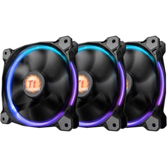 Thumbnail - Thermaltake Riing (120 mm, 3 x), PC Lüfter, Schwarz