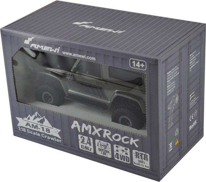 Produktbild Amewi AMXRock AM18 Elektro Brushed Crawler 4WD (RTR Ready-to-Run)