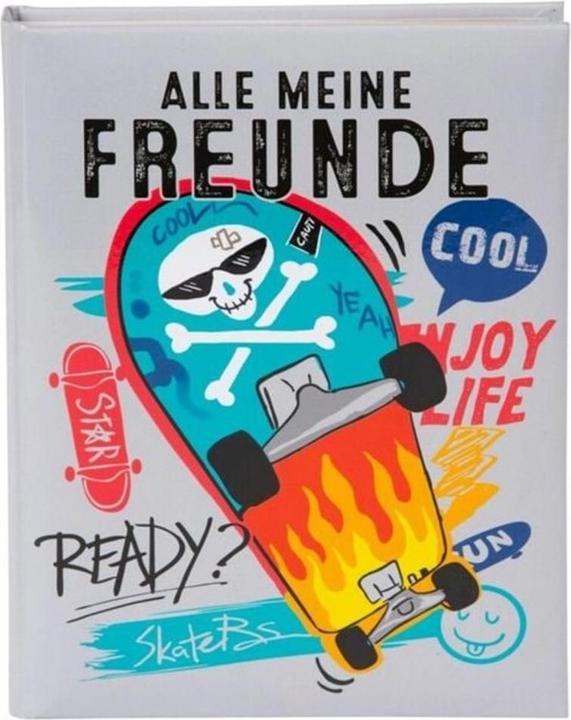 Goldbuch Freundebuch Skater (A5)