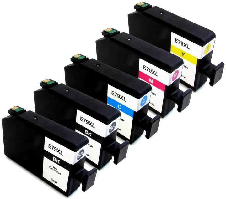 Image du produit Peach 79XL MultiP+2bk 1xc, m, y (M, C, Y, CF)