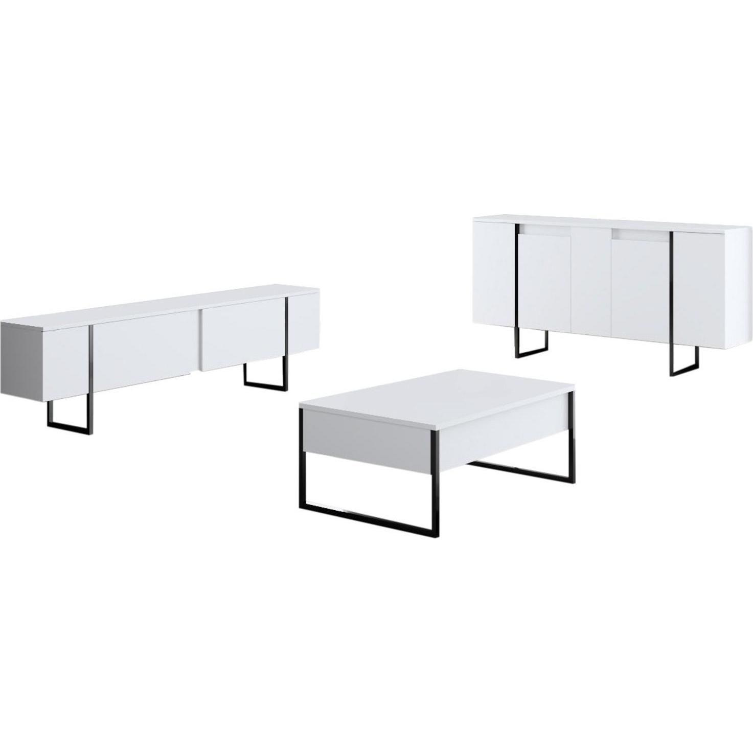 Skye Decor, Kommode + Sideboard, Luxe (160 x 35 x 80 cm)