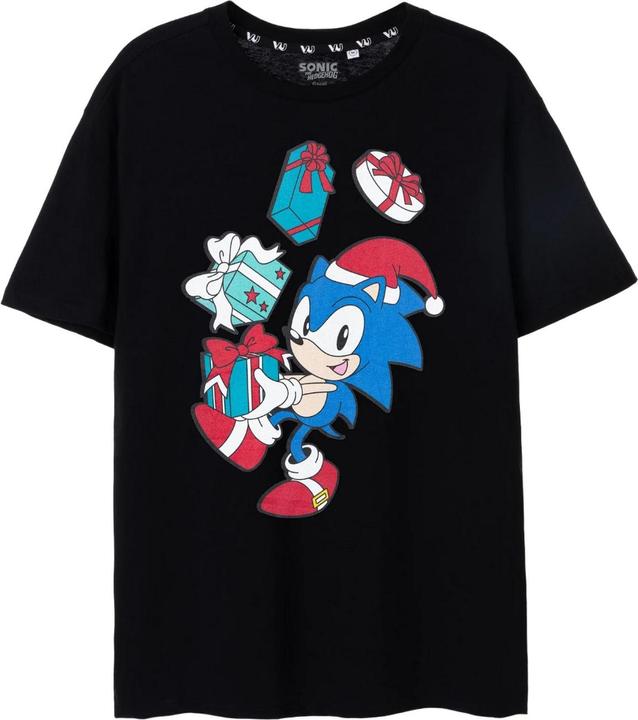Produktbild Sonic The Hedgehog TShirt weihnachtliches Design (S)
