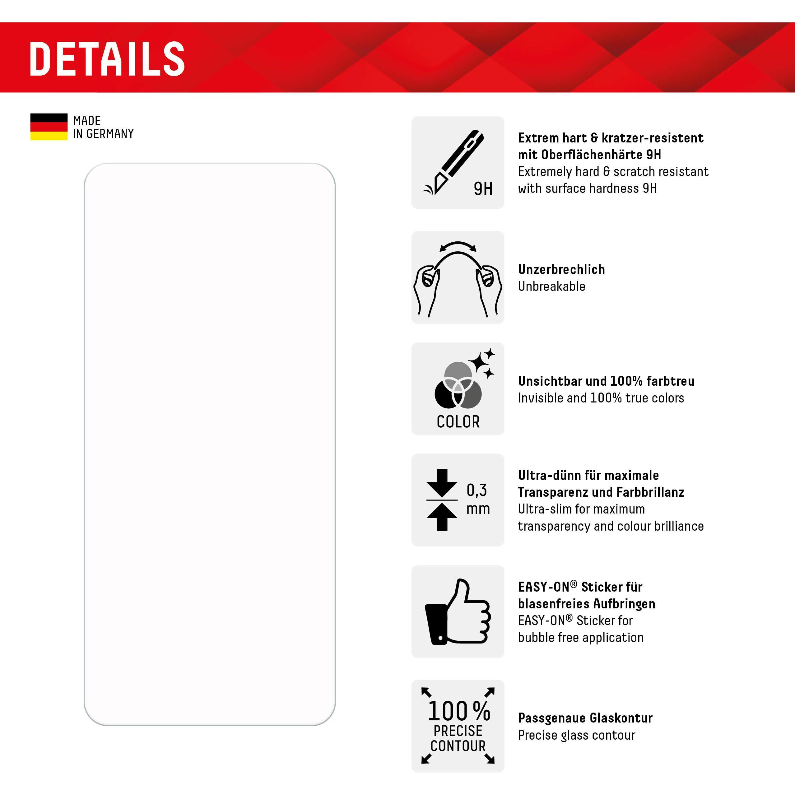 Thumbnail - Displex Smart Glass, Displayschutzfolie (1 Stück, Xiaomi Poco X5 Pro, Xiaomi Redmi Note 12 Pro+ 5G), Smartphone Schutzfo...