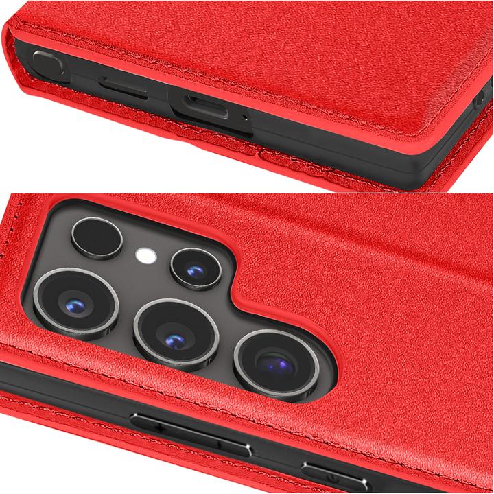 Actual product image Avizar Classic Edition, back cover with magnetic flap Series (Samsung Galaxy S24 Ultra)
