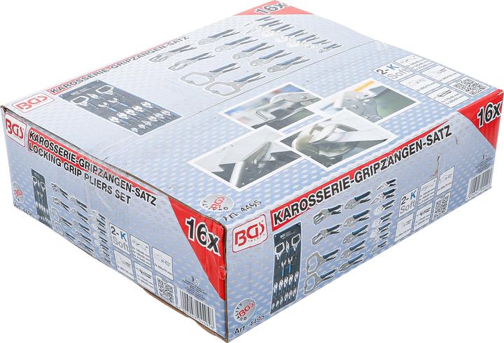 Produktbild BGS Karosserie-Gripzangen-Satz (185 mm)