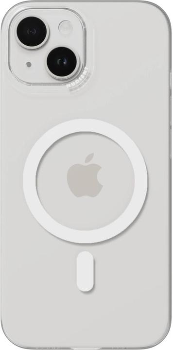 Actual product image Nudient Back Cover Thin MagSafe iPhone 15 Transparent (Apple iPhone 15)