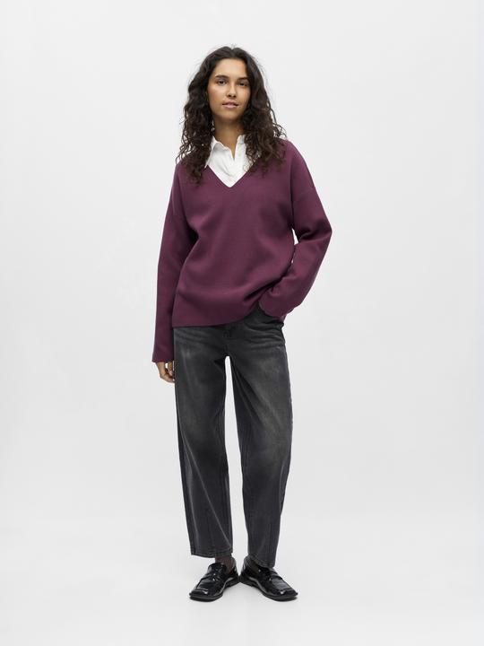 Image du produit Object V-Ausschnitt Strickpullover (XL)