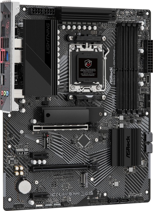 Actual product image AsRock B650 PG Lightning (AM5, AMD B650, ATX)