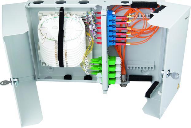 Telegärtner Fibre optic modular wall distributor SAM-SE