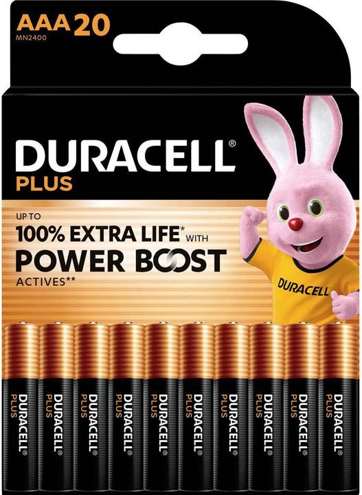 Actual product image Duracell Plus (20 pcs., AAA)