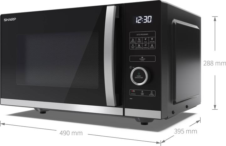 Actual product image Sharp YC-QS254AE-B (25 l)