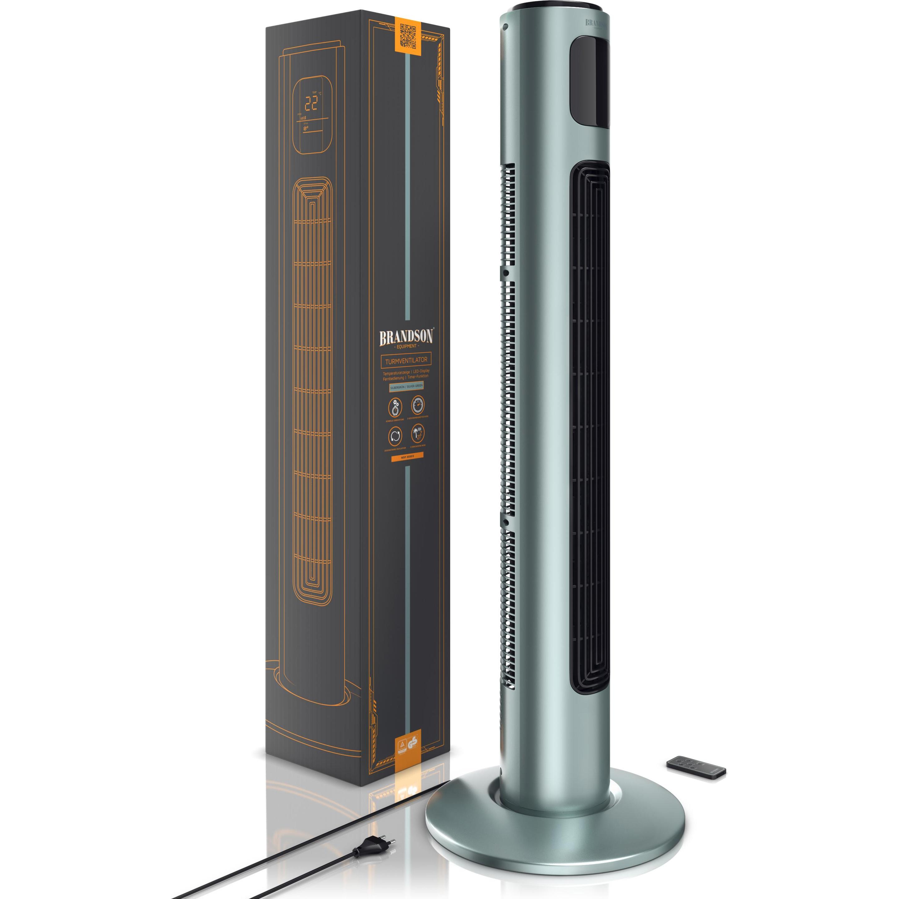 Thumbnail - Brandson Turmventilator, Ventilator, Silber