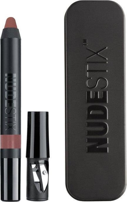 Nudestix Intense Matte Lip Liner Cheek Blush 2-In-1 Belle - 25 Grams (Belle)