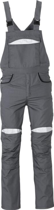 Produktbild Planam Latzhose grau/schwarz 46 (46)