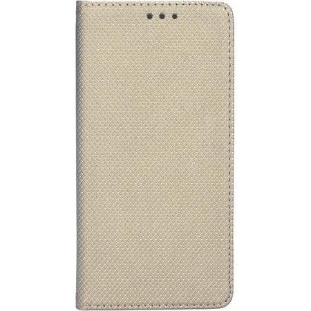 No Name Etui Smart Magnet book Motorola MOTO G82 5G złoty/gold (Motorola Moto G82 5G), Smartphone Hülle, Gold