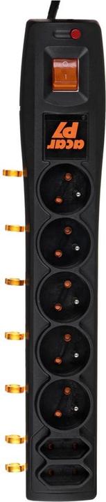 Produktbild Acar P7 Verlängerungskabel 7 AC-Ausgänge Indoor (7x, 1.50 m)