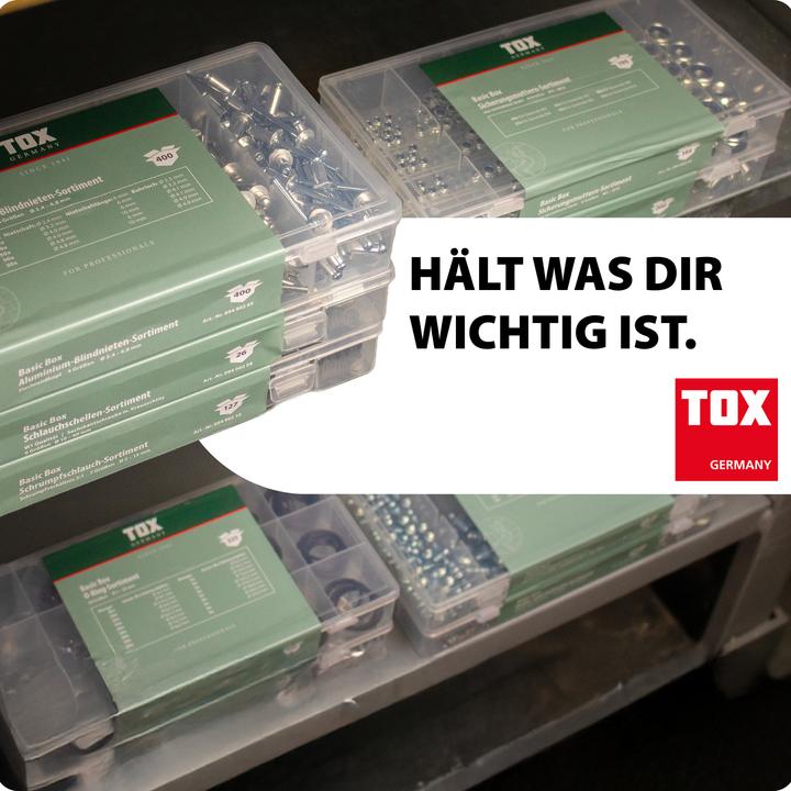 Actual product image Tox Basic Box Blind Rivets - Assortment 400 pcs.