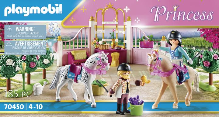 Produktbild Playmobil Reitunterricht im Pferdestall (70450, Playmobil Princess)