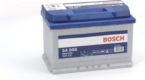 Actual product image Bosch Automotive S4 008 (12 V, 74 Ah, 680 A)