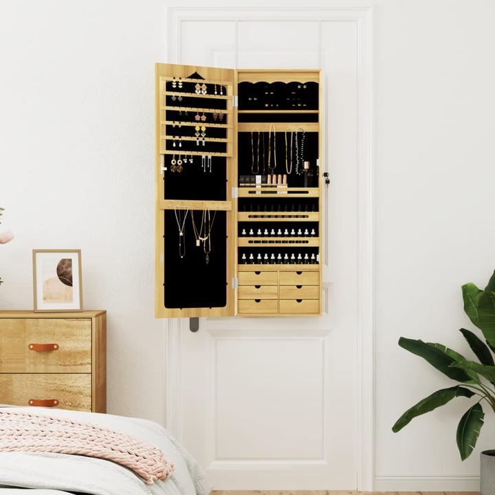 Image du produit vidaXL Schmuckschrank mit Spiegel