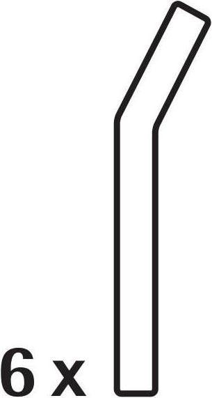 Produktbild WMF Trinkhalm Set (6 x)