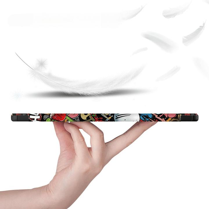Produktbild Cover-Discount Galaxy Tab S9+ - Tri-fold Smart Case Comics (Samsung Galaxy Tab S10+, Samsung Galaxy Tab S9+)