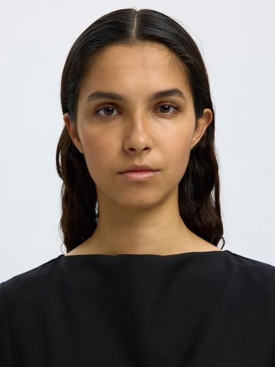 Immagine prodotto Selected Viskosemix Oberteil mit kurzen Ärmeln (36)