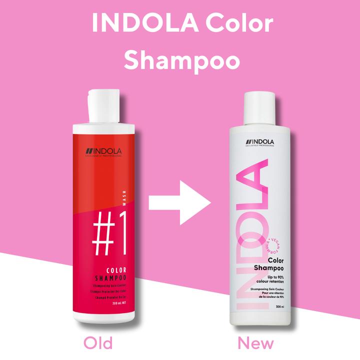 Produktbild Indola CHAMPU PROTECTOR COLOR 300 #1 24 (Flüssiges Shampoo, 300 ml)