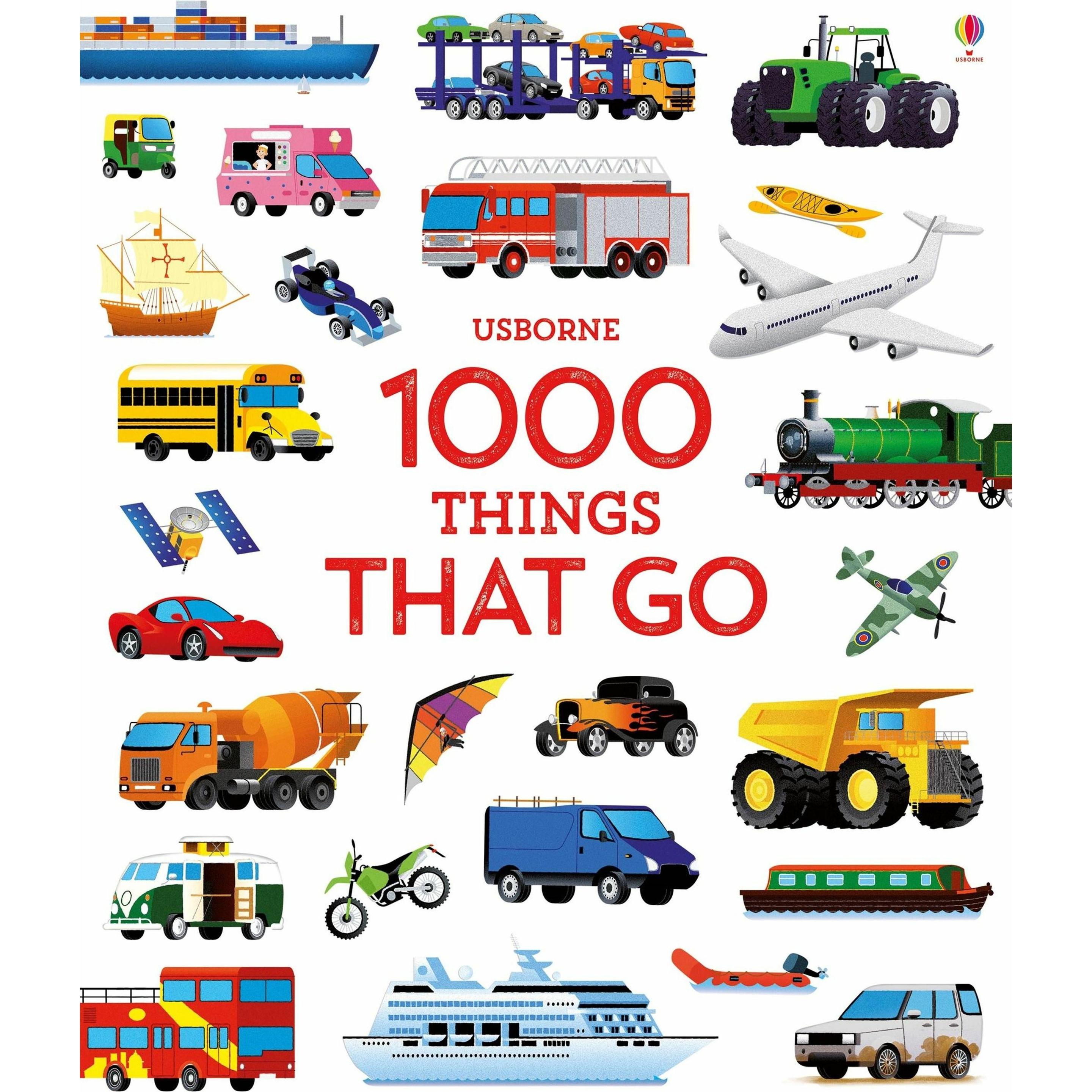 Thumbnail - 1000 Things That Go, Kinderbücher von Taplin Sam, Antonini Gabriele