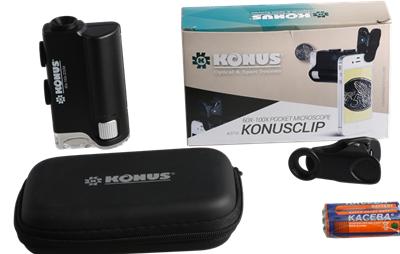 Produktbild Konus Konusclip 60x-100x Mikroskop