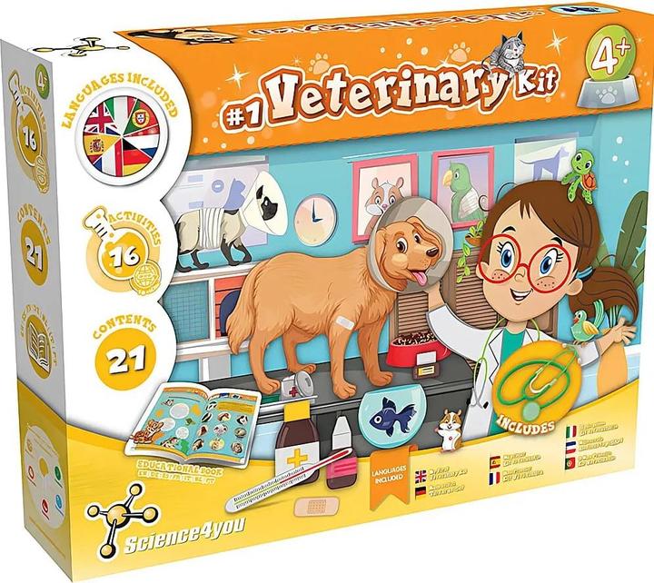 Actual product image Science4you My first vet kit