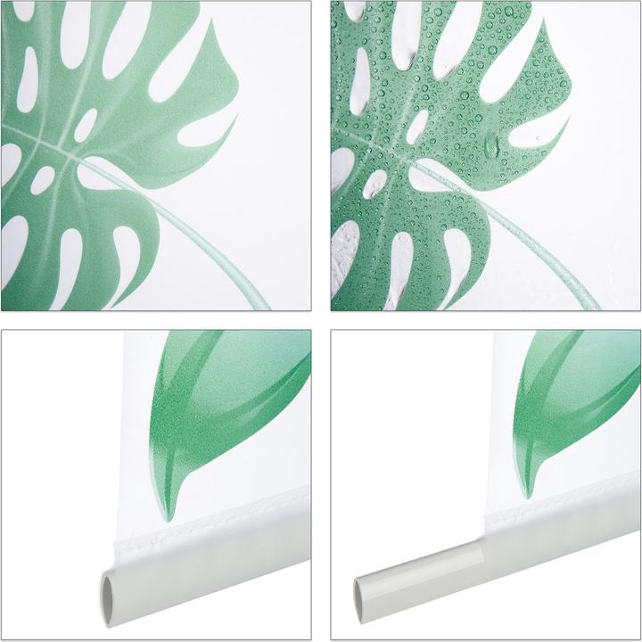 Actual product image Relaxdays Shower roller blind (140 x 4.5 x 240 cm)